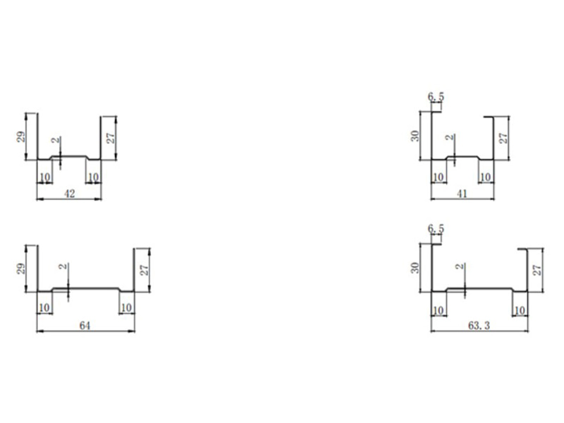 Mesin Steel Stud dan Track Roll Forming