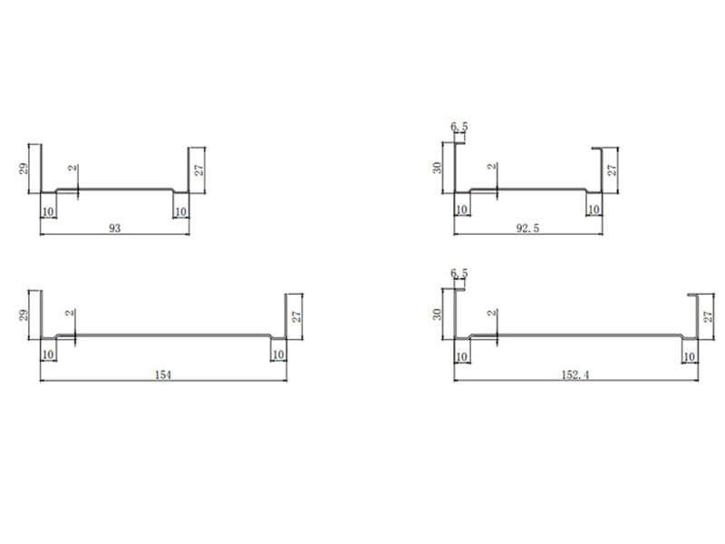 Mesin Steel Stud dan Track Roll Forming
