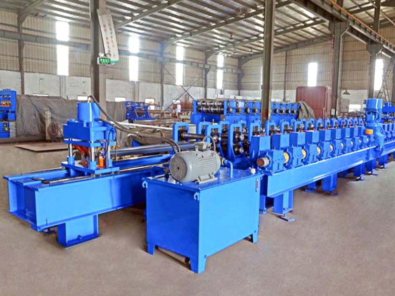 Mesin Roll Forming Pagar Pembatas Jalan Raya